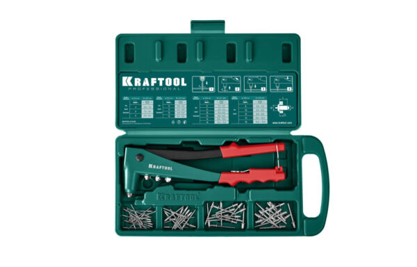 Заклепочник KRAFTOOL X-3 2.4 — 4.8 мм