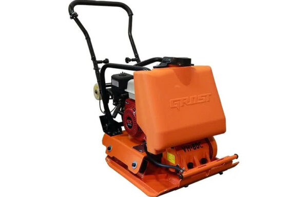 Виброплита Grost VH 80C 107641, 79 кг, 380х480мм
